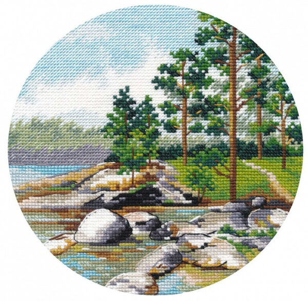 Miniature. Ladoga Shore S1298