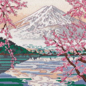 Fujiyama and Lake Kawaguchi S1311