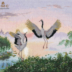 Dancing cranes S1340
