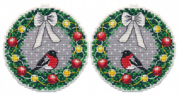 Christmas toy. Wreath S1362