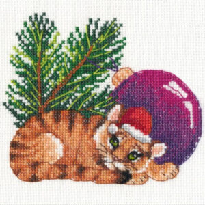 Tiger with a ball S1421