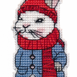 Cross-stitch kitRabbit.Magnet S1495