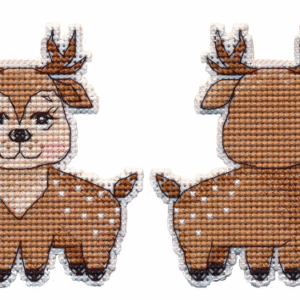 Cross-stitch kitChristmas tree toy. Fawn S1504