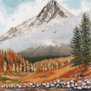 Cross-stitch kitAutumn in the mountains S1514