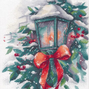 Cross stitchWinter lantern S1525