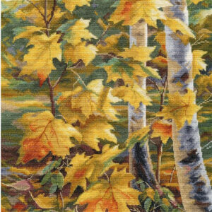 Golden maple leaves S1559
