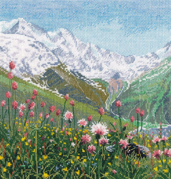 Flowers in the mountains S1575