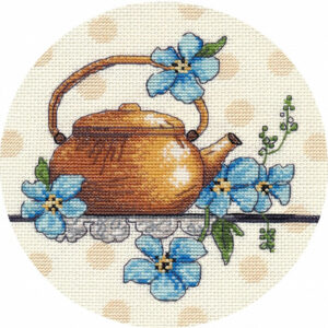 Cross-stitch kitTea miniature-2 S1587