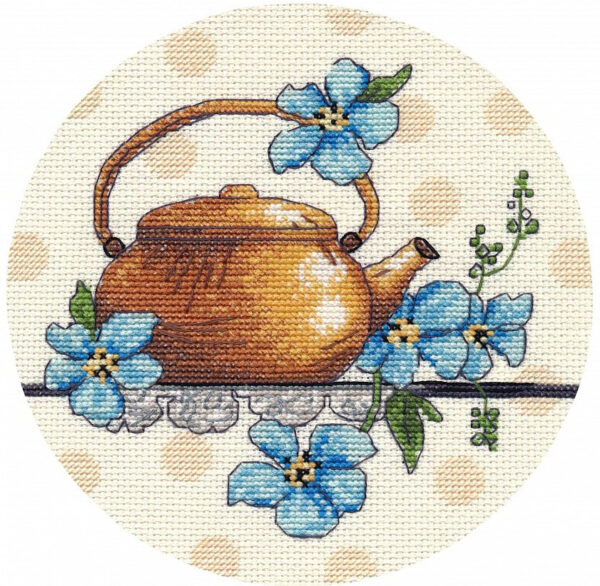 Cross-stitch kitTea miniature-2 S1587