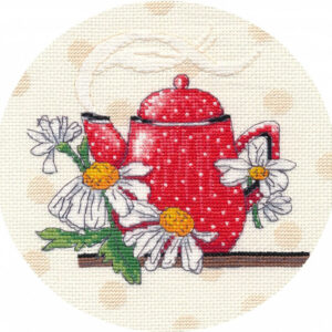 Cross-stitch kitTea miniature-3 S1588