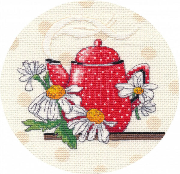 Cross-stitch kitTea miniature-3 S1588