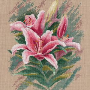 Cross-stitch kitLilies S1591