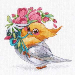 Cross-stitch kitFeathered gentleman S1592