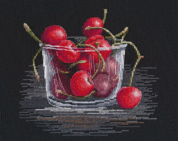 Cross-stitch kitCherries S1593
