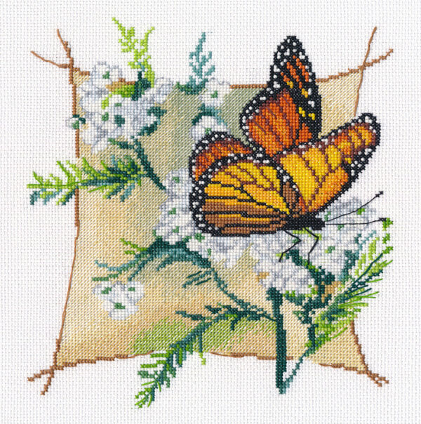 Composition. Butterfly-2 18x20 cm S1646