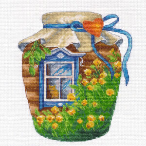 Summer in a jar 13x15 cm S1657