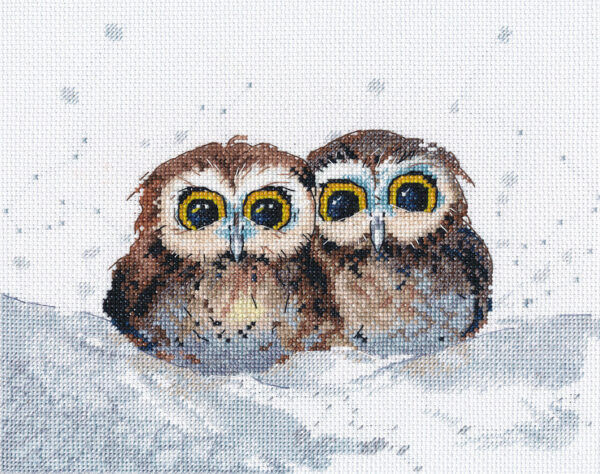 Owl's gatherings 22 × 17 cm S1665