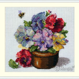 Spring Pansies SK215