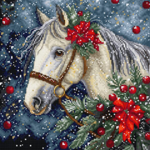 Winter Horse 20x20cm SLETIL9955