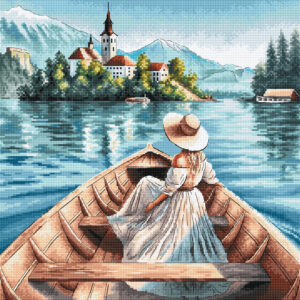 The Lady of Lake Bled 28.57 x 28.73 cm AVA-P115