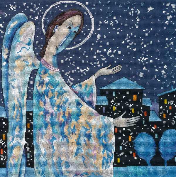 Christmas angel 25×25 cm S1685