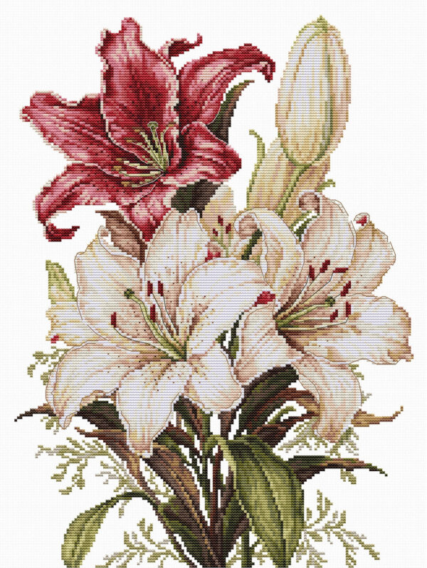 The Scent of Lilies 24 x 34 cm SB7054