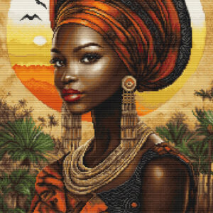 Queen of the Sunlit Continent 29x48 cm SB720
