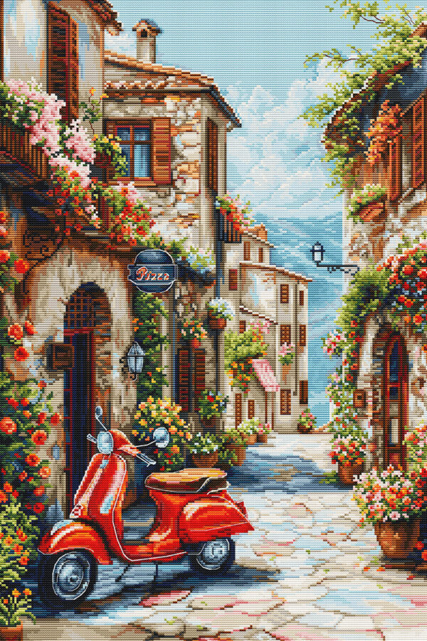 Italy in the Perfume of Flowers 32 x 48 cm SBU5095