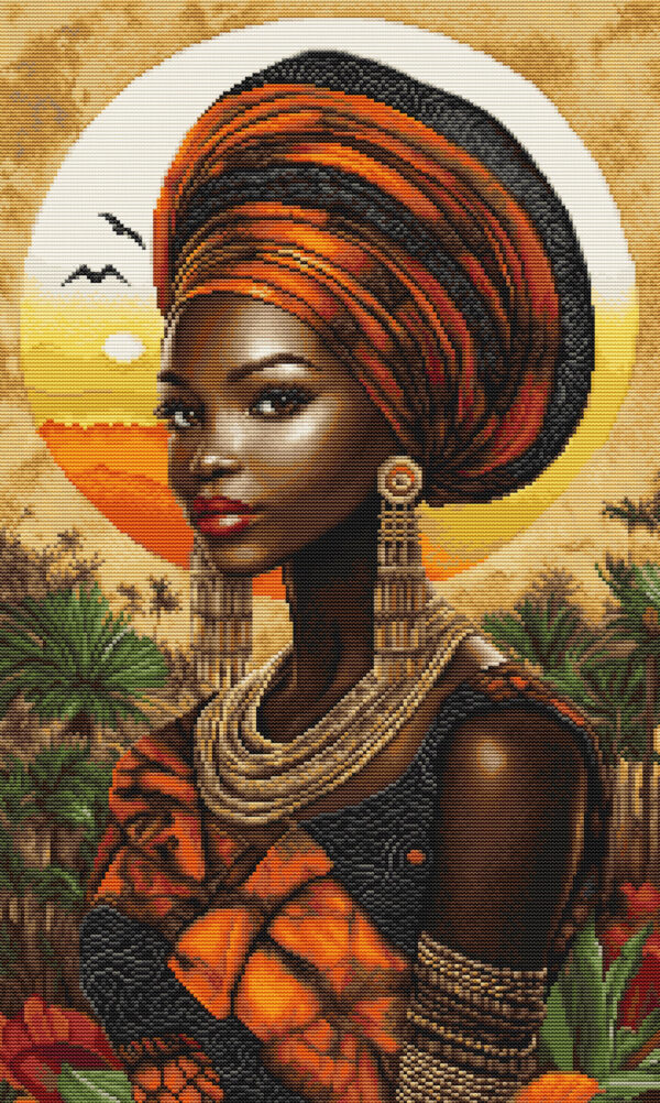 Queen of the Sunlit Continent 18x30 cm SG720
