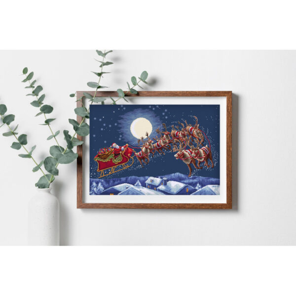 Christmas Eve Flight 51x35cm SLETIL9959 - Image 2