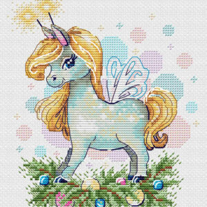 Festive horse 18x15 cm SM-1251