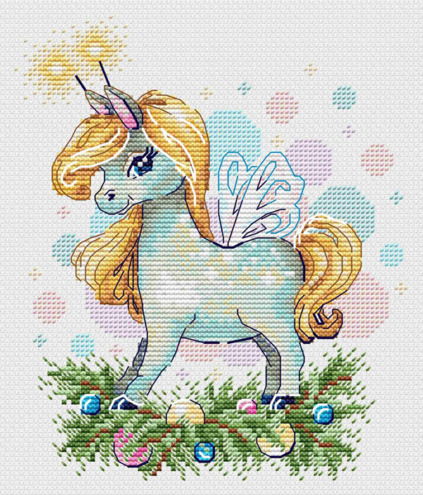 Festive horse 18x15 cm SM-1251