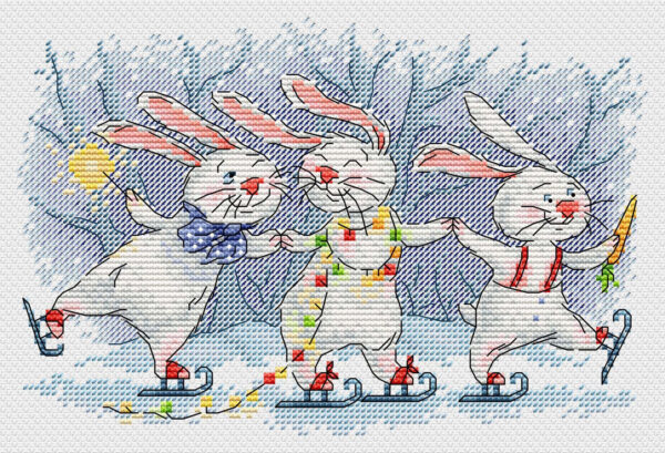 Festive round dance 13x20 cm SM-993