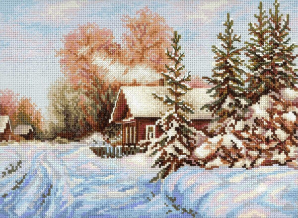 Village street 22x28cm SNV-910