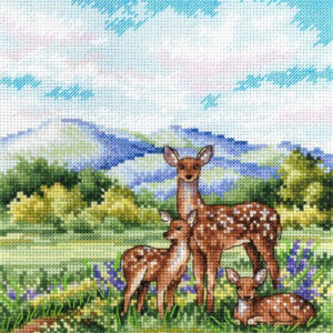 Graceful deer 20x16 cm SNV-936