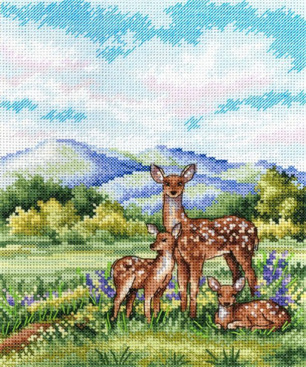 Graceful deer 20x16 cm SNV-936