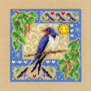Mini sampler. Summer composition 13x13 cm SNV-972