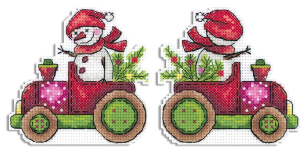 Snow Courier 9x9 cm SR-1133