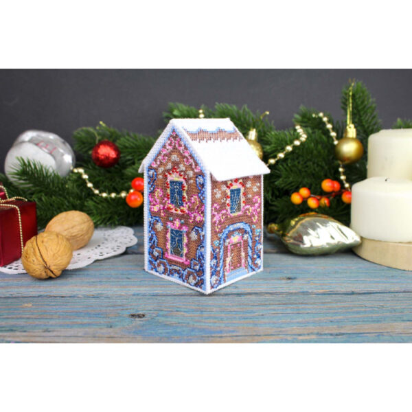 3D toy. A house with patterns 11x6x6 cm SR-1169 - Image 4
