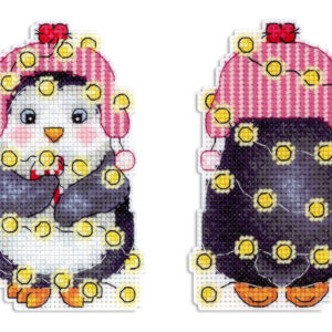 New Year's penguin 11x7 cm SR-1174