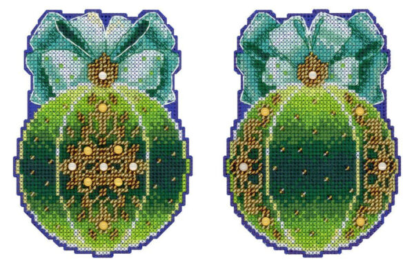 Christmas tree ball. Forest magic 12x9 cm SR-1312
