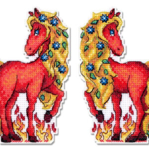 Fire Horse 13x9 cm SR-1330