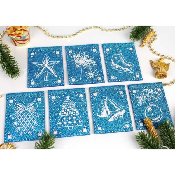 Garland Lace Miracle (7 flags) 11x8 cm ST-1001 - Image 3