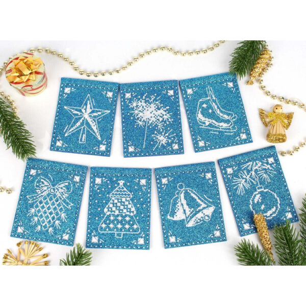 Garland Lace Miracle (7 flags) 11x8 cm ST-1001 - Image 2