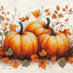 Autumn Pumpkin 19x18 cm SB1434