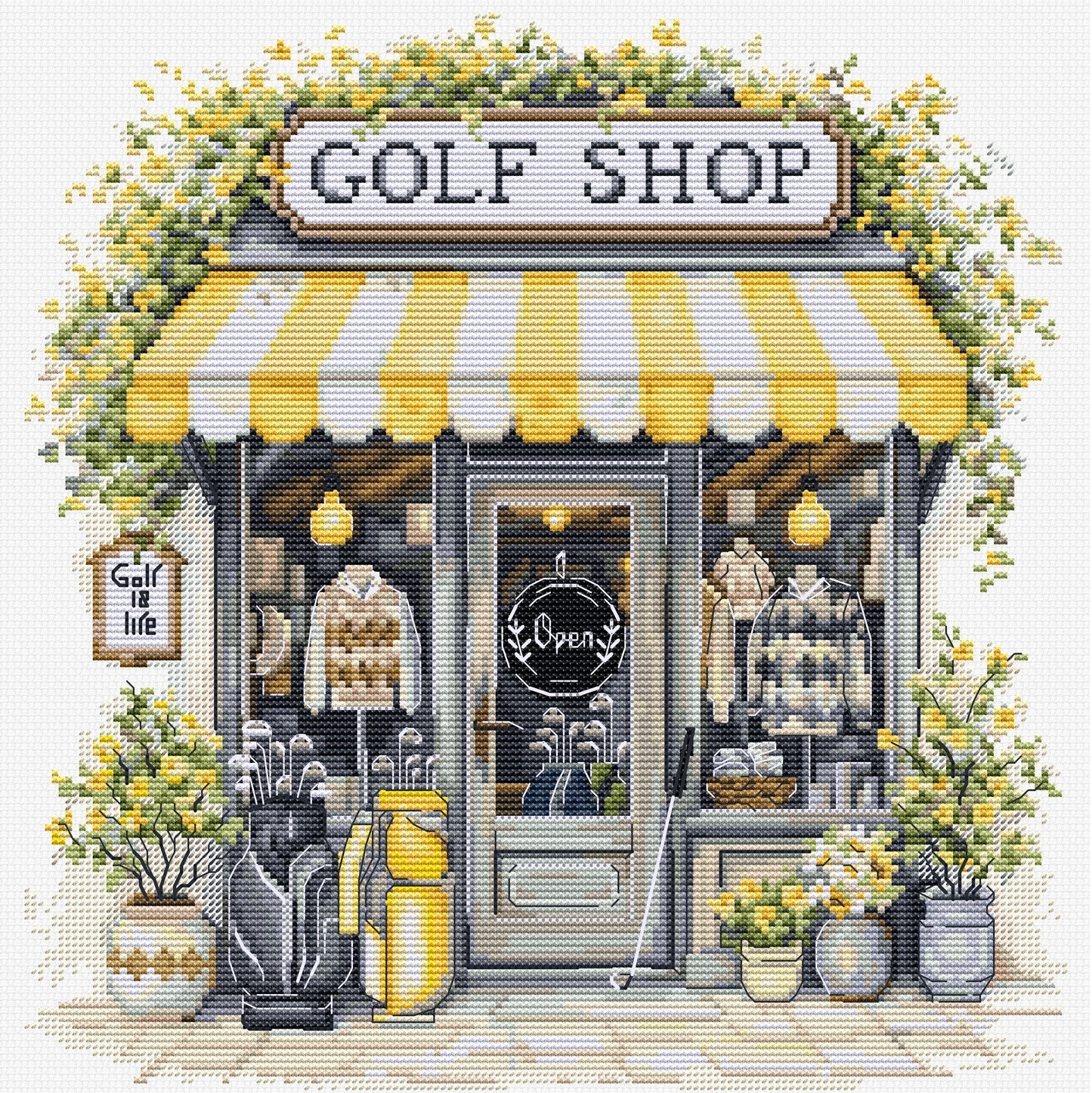 Golf Shop 24 x 25 cm SB1438