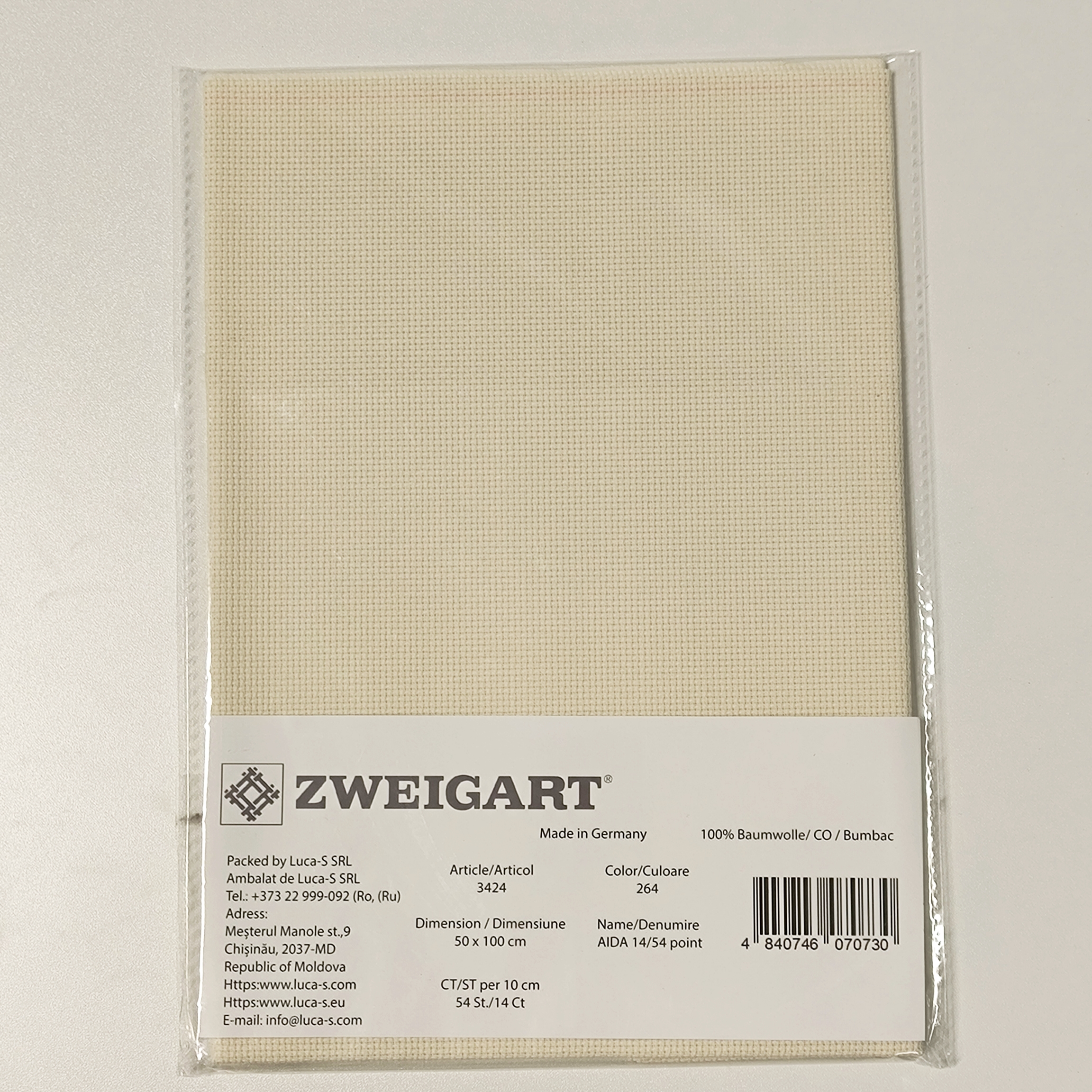 Tikkimisriie Aida 14ct 50x100cm - Image 2