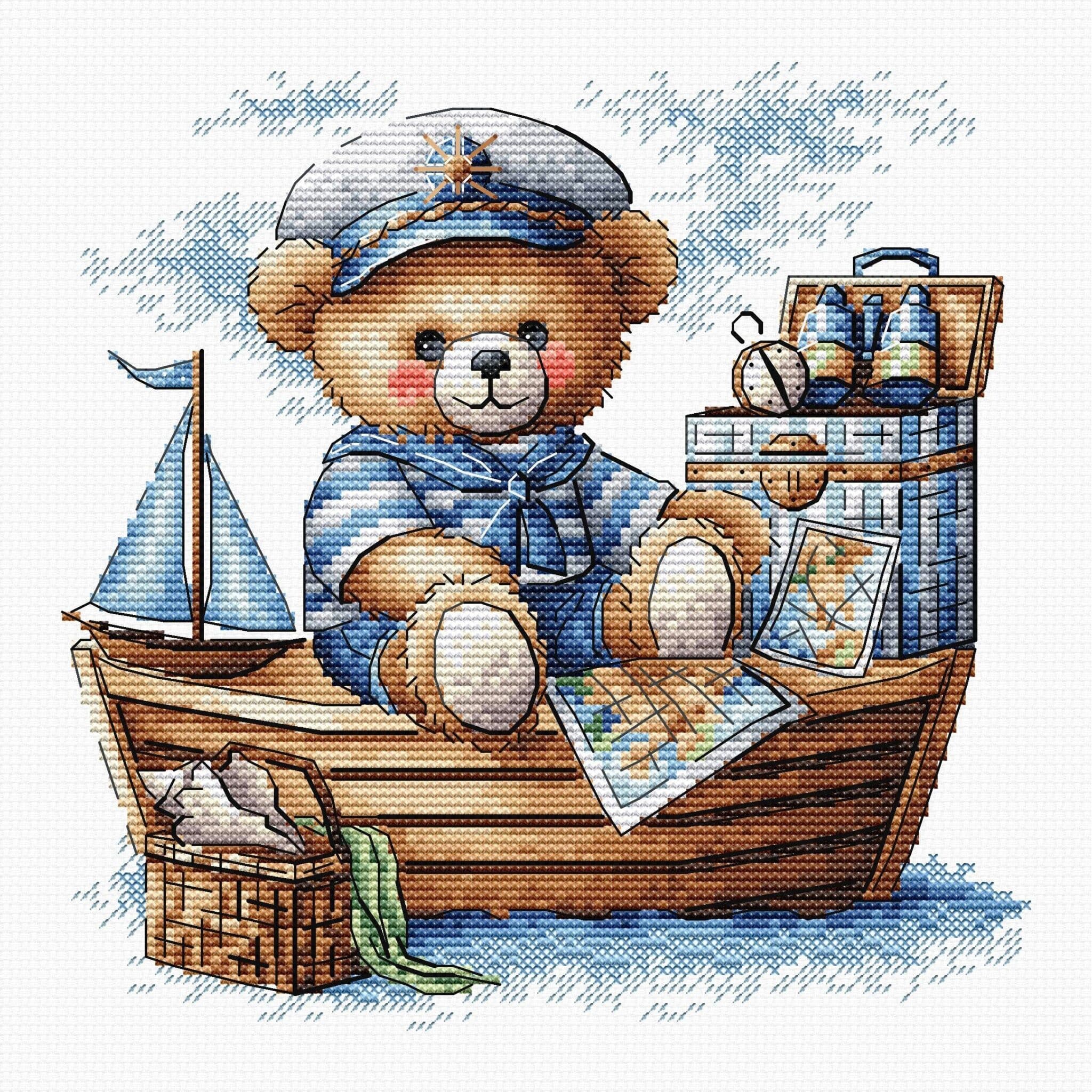 Captain Bear on the High Seas - AVA-P050