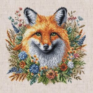 Fox Among Flowers -  AVA-P123