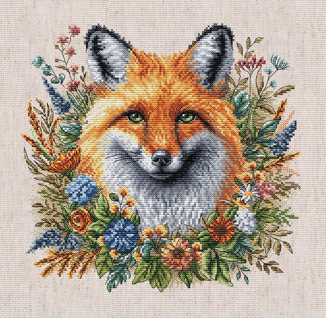 Fox Among Flowers - AVA-P123